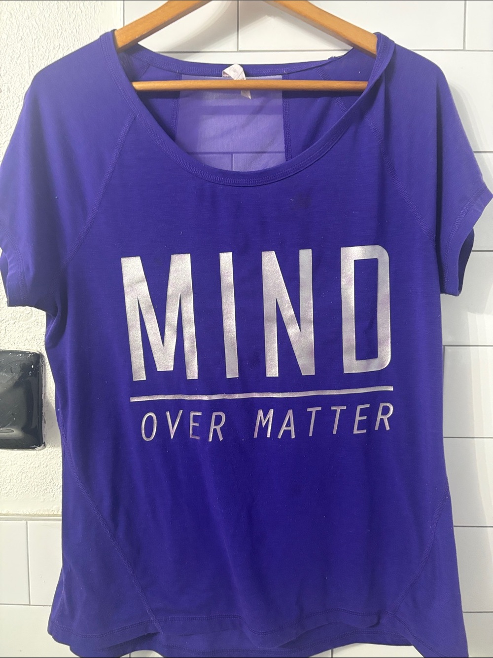 Ideology Purple Short-Sleeve Graphic Tee